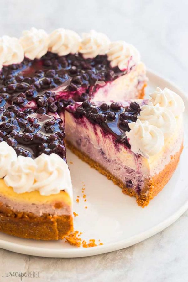 blueberry cheesecake