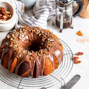 Coffee pound cake